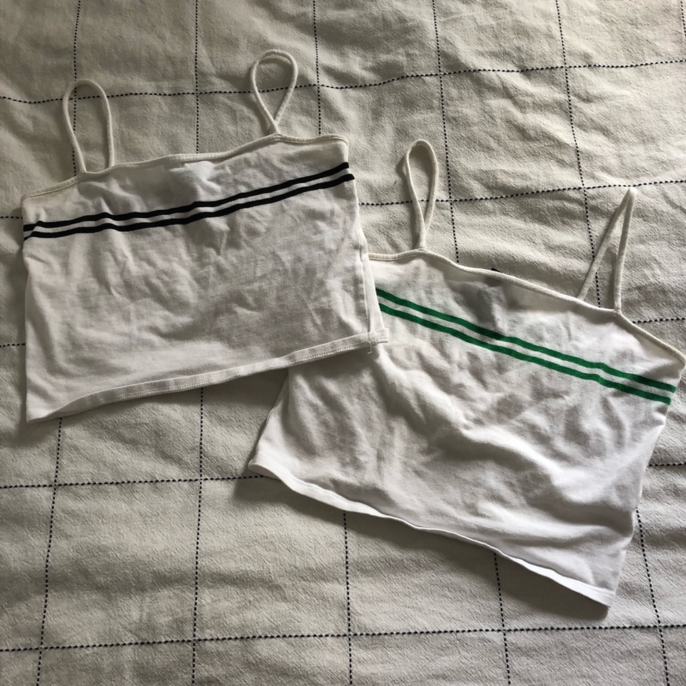Forever 21 striped tank top cami set